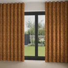 William Morris At Home Compton Silhouette Velvet Terracotta Wave Curtain Blinds Uk