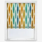 Scion Usuko Rust And Marine Roman Blind