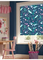 Enchanted Ocean Marine Blackout Cordless Spring Loaded Roller Blind