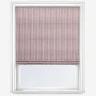 Emily Bond Oscar Stripe Raspberry Roman Blind