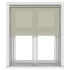 Unicolour Taupe Motorised