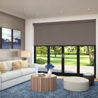 Zenith Xl Dark Grey Extra Wide Electric Roller Blinds