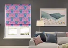 Classic Woodland Ocean - Twist&fit Roman Blind
