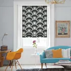 Seventies Flower Oval Roman Blinds