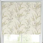 Laura Ashley Pussy Willow Translucent Made To Measure Roller Blind Ochre Yellow