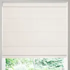 Lindy Shimmer Woven Made To Measure Roman Blind Snow