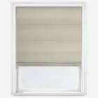 Rustic Recycled Natural Linen Roman Blind