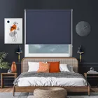 Bedtime Indigo Roller Blind