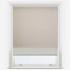 Double Roller Carnival Blackout Taupe & Natural Double Roller Blind
