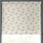 Emily Bond Fred Made To Measure Roman Blind Linen