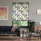 Nuevo Blocks Twilight Roman Blind