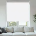 Vibe Blackout White Cordless Roller Blinds - Shop Now