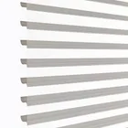 Enliven Stone Grey Tri-shade Roller Blinds