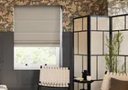 Akoya Faux Silk Lustre Tarnished Grey - Twist&fit Roman Blind