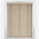 Dalby Weathered Oak With Light Beige Tapes Wooden Venetian Blind
