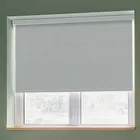 Atlantex Pewter Flame Retardant Roller Blinds