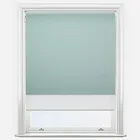 Spectrum Blackout Mint & White Double Roller Blind