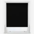 Aqualush Black Roller Blind