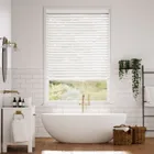Metropolitan Soft Gloss White Wooden Blind - 50mm Slat