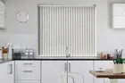 Tuka Ivory Satin Finish - Rigid Pvc Vertical Blind