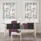 Watercolour Jewel Roman Blinds