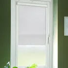 Cadence White (sheer) Perfect Fit Roller Blinds