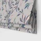 Sara Miller Ornamental Peacock Warm Grey Motorised Blinds Uk