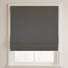 Sanibel Slate Deluxe Roman Blinds