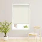 Delicate Cream Blackout Roller Blinds
