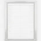Aspen Smooth Pure White Wooden Venetian Blind