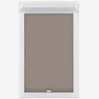 Supreme Blackout Mushroom Perfect Fit Roller Blind