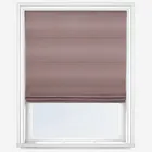 Luxe Faux Silk Rose Roman Blind