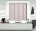 Ava Hint Of Pink Vertical Blind