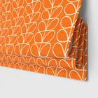 Orla Kiely Linear Stem Persimmon Motorised Blinds Uk