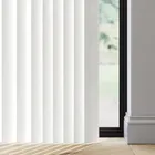 Carerra White Rigid Vertical Blinds