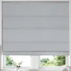 Iowa Silk Essence Made To Measure Roman Blind Silver