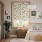 Passionflower Dusky Rose Roller Blind
