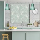Teal Camelia Roller Blind - Stylish Window Covering