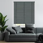 50mm Patrician & Anthracite Wooden Blinds