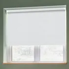 Florence White Grip Fit Roller Blinds