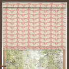 Orla Kiely Solid Stem Made To Measure Blackout Roller Blind Pink