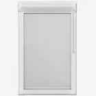 Crush Whistler White Perfect Fit Roller Blind