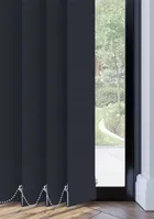 Midnight Linen Touch Vertical Blind