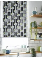 Orla Kiely Early Bird Granite Roller Blind
