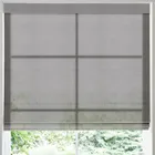 Eloise Sheer Voile Made To Measure Roman Blind Smoke
