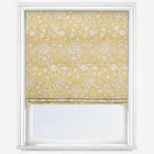 William Morris At Home Wild Tulip Ochre Roman Blind