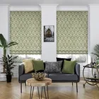 Aswan Olive Roman Blinds