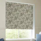Emily Bond Somerset Rose Translucent Made To Measure Roller Blind Vintage Blue