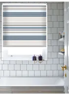 Sailor Stripe Marine Blue Roller Blind