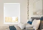 Florenza (blackout) Fresh White - Twist&fit Roller Blind